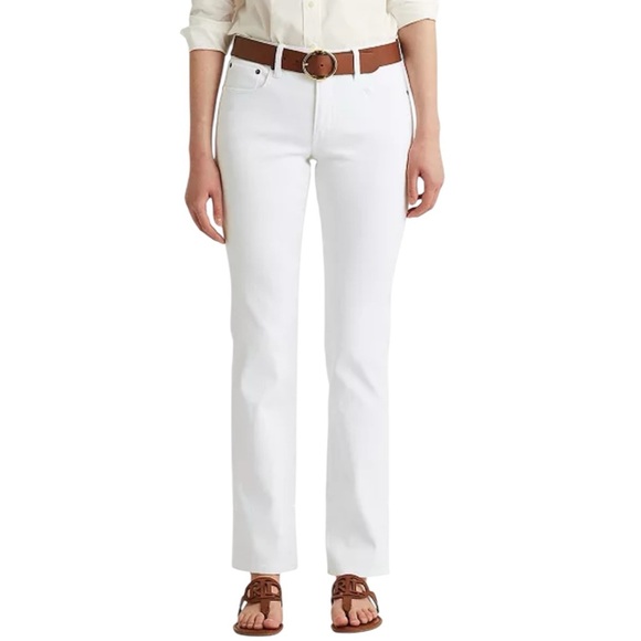 Lauren Ralph Lauren
Petite Mid-Rise Straight Jean, Petite & Petite Short Lengths - Picture 1 of 7